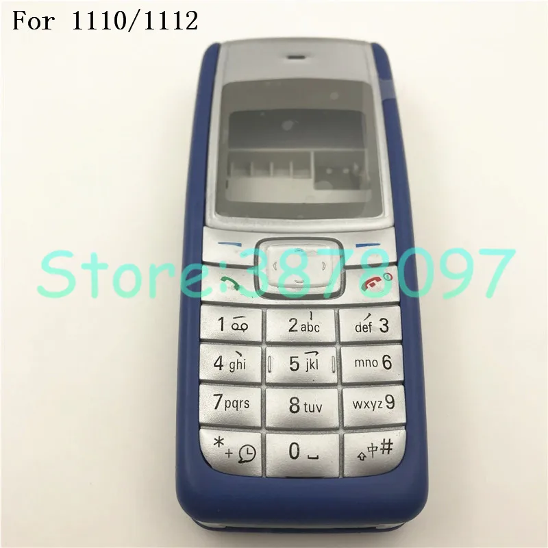 Новая задняя крышка с полным покрытием корпуса для Nokia 1110 1112 аккумулятора средняя