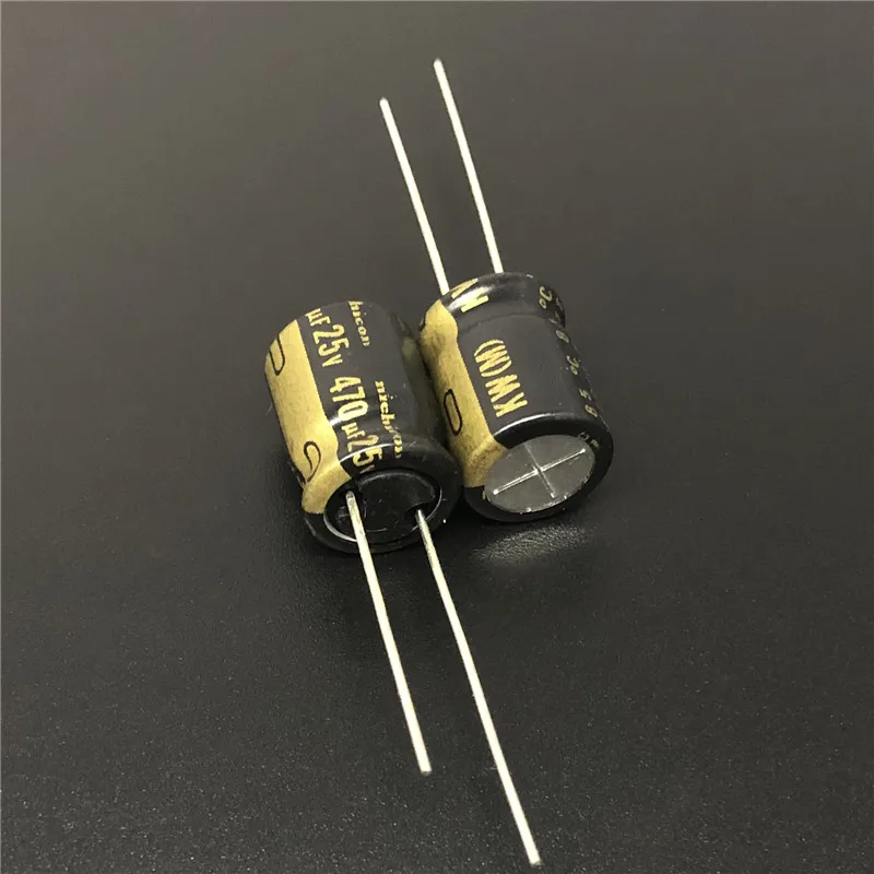 5 шт./50 шт. 470 мкФ 25В NICHICON кВт серия 10х12 мм 25V470uF HiFi аудио конденсатор | Электронные