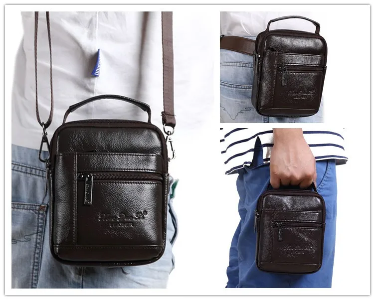 Для мужчин для мобильного телефона чехол для бега 5,5-дюймовый кожаный пояс телефона 6-дюймовый кожаный мини сумка на плечо сумка