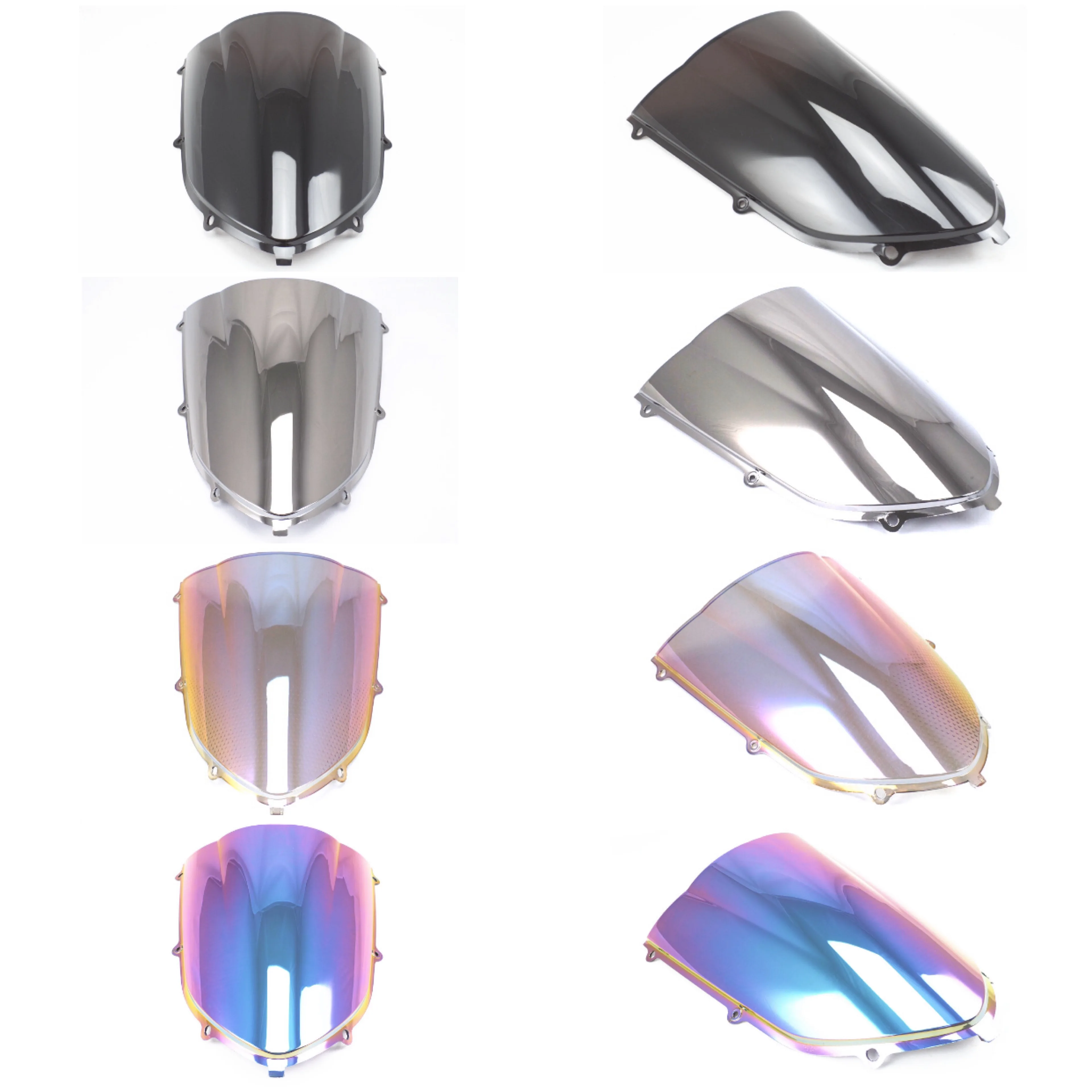ZX-10R motorcycle black white blue silver windshield suitable for Kawasaki ZX10R 04-05 deflector 2004 2005 | Автомобили и