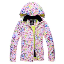 Новая женская Лыжная одежда износостойкая верхняя одежда ветрозащитная Водонепроницаемая морозостойкий легкая куртка