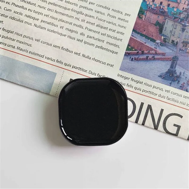 car cup phone holder Simple Colorful Square Mobile Phone Expanding Stand Holder Grip Mount Socket Fold Smartphones Pocket Desktop Bracket Phone Stand mobile holder for hand