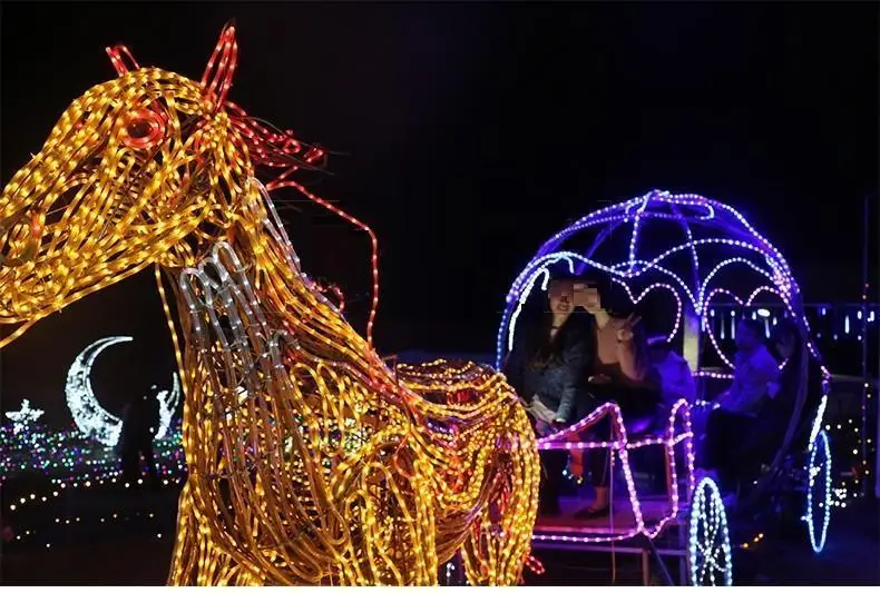 Украшения лэмпки Choinkowe «Cortina de» Luci Natale гирлянда Рождество открытый праздник люсис привело Decoracion день рождения свет шнура