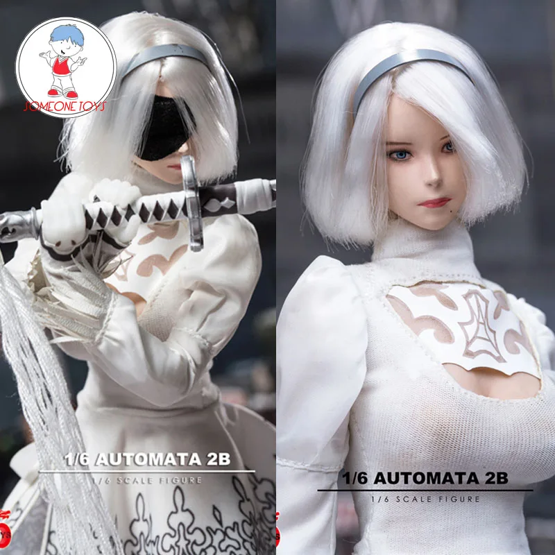 Details about   1/6 Scale Female Dress for Nier Automata YoRHa Type 2 B 12" Action Figure Phicen 