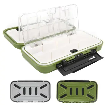 

Waterproof Fishing Tackle Box ABS Fish Bait Storage Case Carp Fish Hook Rope Container For Winter Fishing Tools Accessories