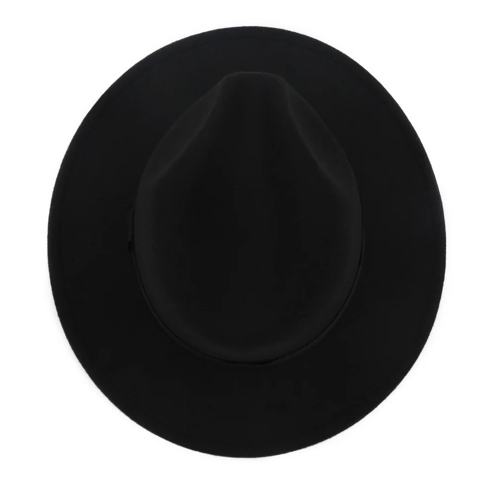 ZLD Новая Винтажная шерстяная фетровая шляпа красного и черного цвета, подходящая фетровая шляпа, Женская джаз шляпа, chapeau femme, церковные шапки для черных женщин