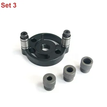 

6/8/10mm Woodworking Straight Hole Locator Drill Guide Jig Vertical Drilling Set Power Tools Parts Accessories Kit