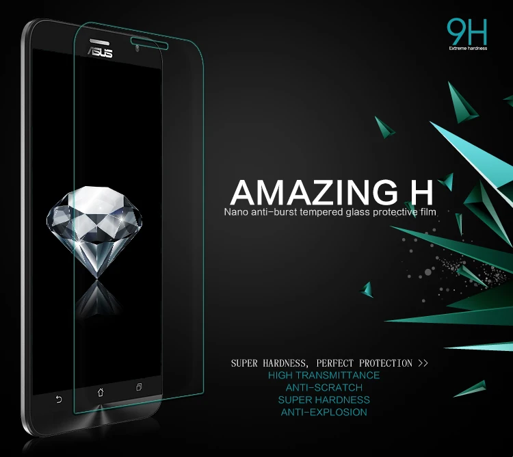 Закаленное стекло 9H 0 26 мм для Asus Zenfone 2 Laser Ze500KL Ze550KL 5 GO ZC451TG 3 Max Zc520TL zb452кг ZC553KL ZB500KL