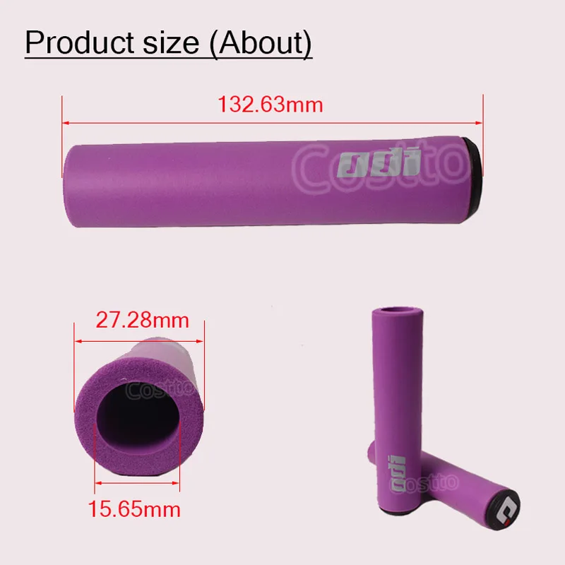 ODI MTB руль ручки для велосипеда силиконовые ручки для руля Анти-занос, удар-поглощающий мягкий горный велосипед ручка Аксессуары для велосипеда