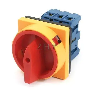 

GLD11-32/04 ON/OFF 3 Phase Rotary Cam Changeover Switch 32A 380V