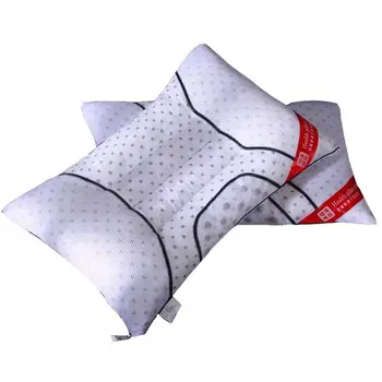 

48x74cm Cassia Neck Pillow Relieve Cervical Fatigue Shoulder Pain Magnetic Massage Pillow Pearl cotton Bed Sleeping Pillows