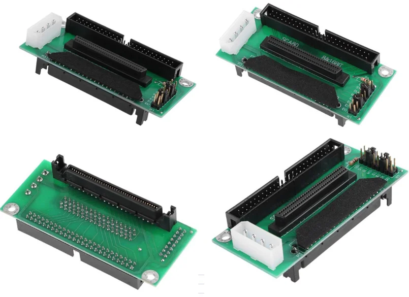 SCSI SCA от 80 Pin до 68Pin 50 IDE адаптер для жесткого диска Con | Электроника
