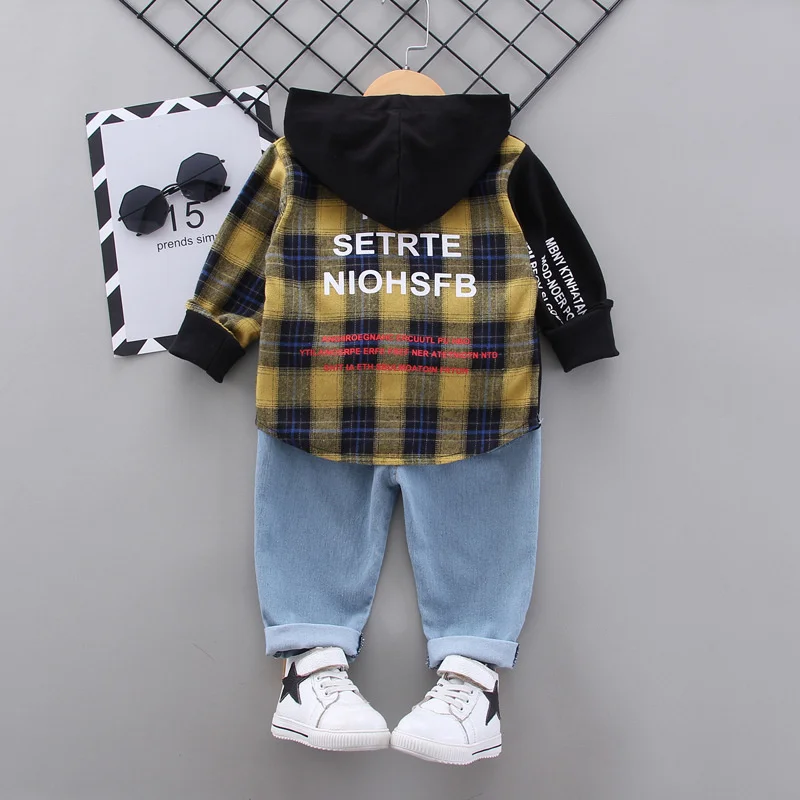 New Spring Children Fashion Clothes Baby Boy Girls Cartoon Shirt Pants 2Pcs/sets Kids Infant Costume Toddler Casual Sportswear