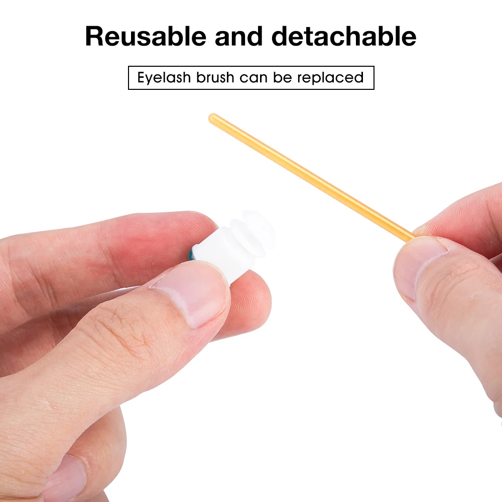 Reusable Eyelash Brush Eyelash Extension Make up Brushes Disposable Crystal Eyebrow Brush Micro drill and Separate 100/10pc makeup brush set,makeup brush