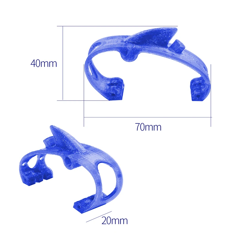 3D Printed TPU Camera Protective Cover 3D Printting For FSD Leader 3/3SE FPV Racing RC Drone Quadcopter Accessories