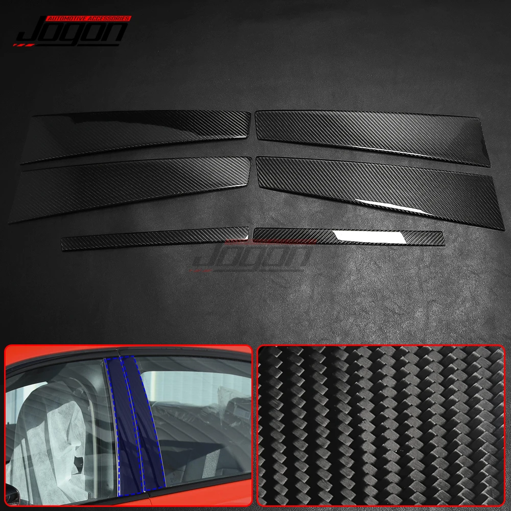 PROD 1005003162613600 Carbon Fiber Car Window B-pillars Decorative
Stickers For BMW 3 Series G20 320i 330i 320d 2019-2020 Car Styling Trim
Accessories