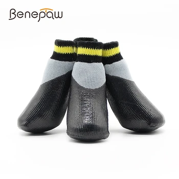 

Benepaw Warm Dog Socks With Straps Waterproof Antislip Comfortable Puppy Pet Shoes For Small Medium Large Dogs Indoor/outdoor