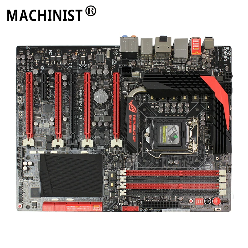 

For ASUS Maximus VI Extreme Desktop motherboard MB Intel Z87 LGA 1150 ATX DDR3 32GB SATA3.0 USB3.0 100% fully Tested