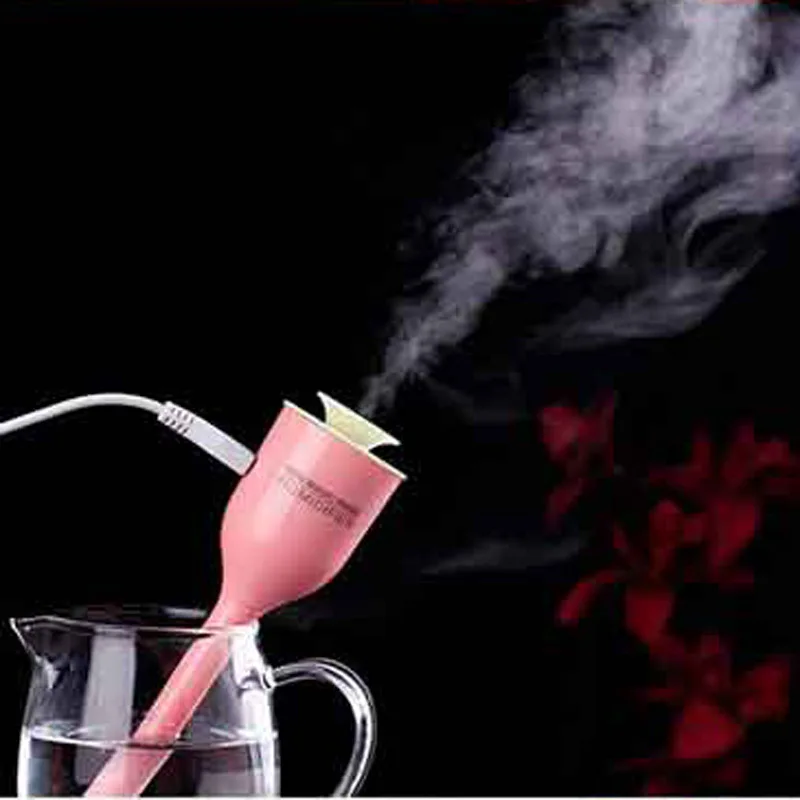 USB Mini humidifier Magic Wand Stick air Ultrasonic Humidifier Mute for Office home car Air mist maker aroma diffuser 4 Colors | Бытовая