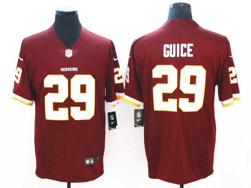 Сшитый мужской свитер с рисунком из мультфильма «whost Sean Taylor Ryan Kerrigan Josh Norman Derrius Guice» - Цвет: AS PICTURE