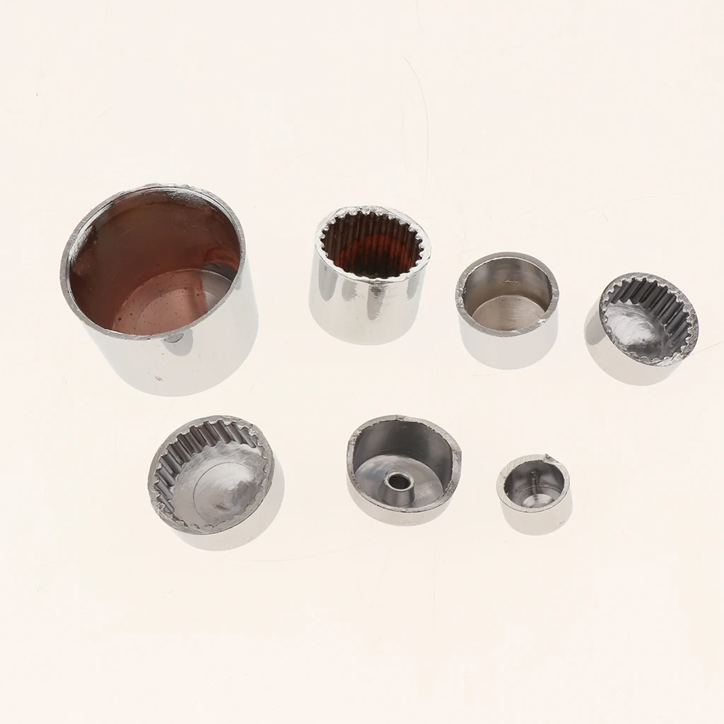 87pcs Chrome ABS Bolt Toppers Caps Covers Plug for Harley Softail Twin Cam Motorcycle Repair, Corrosion Resistance