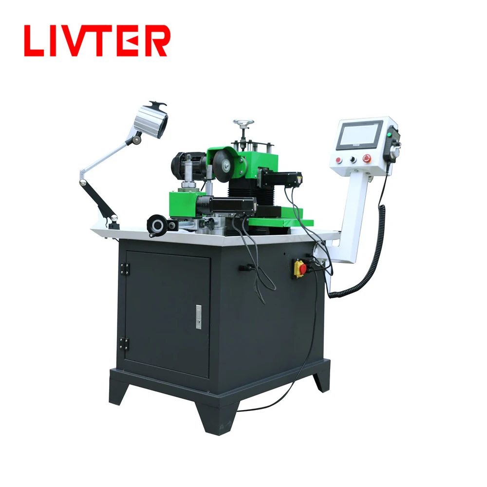LIVTER cnc automatic surface grinding circular saw blade sharpening machine sharpener tools with servo motor