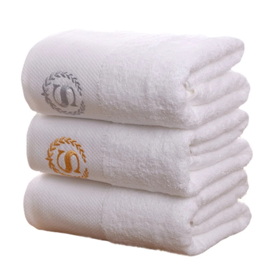 

Five Star Hotel Bath Towel Wholesale Beauty Salon White Towels for Bath Jogo De Toalha De Banho Hotel Bath Towel Printed HH50YJ