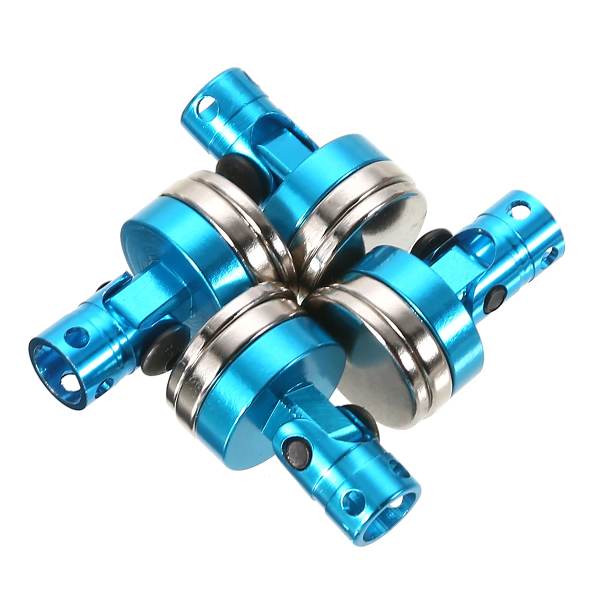 

4Pcs Aluminum Alloy Magnetic Post Mount Drift Car Stealth Strong RC Body Shell Post Upgrade Part For 1:10 RC Car Accessories