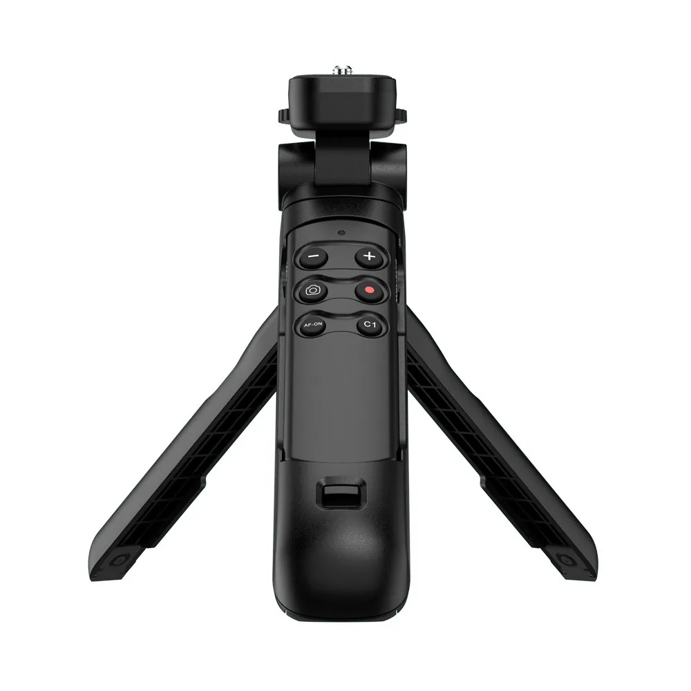 Wireless Remote Camera Shooting Grip and Vlogging Tripod Selfie Stick