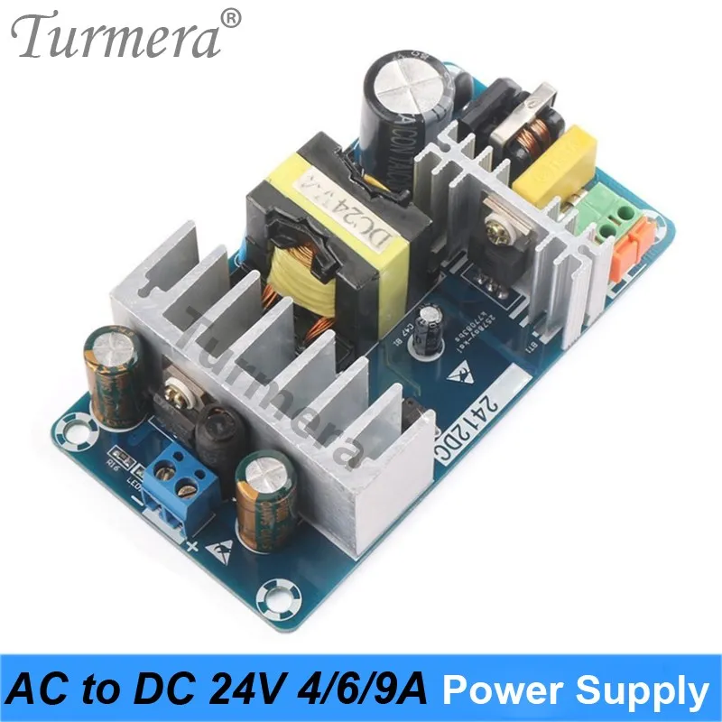 

AC 100-240V to DC 24V 4A 6A 9A Power Supply Module Board Switch AC-DC Switch Power Supply Board for Pump Car and Radio Turmera