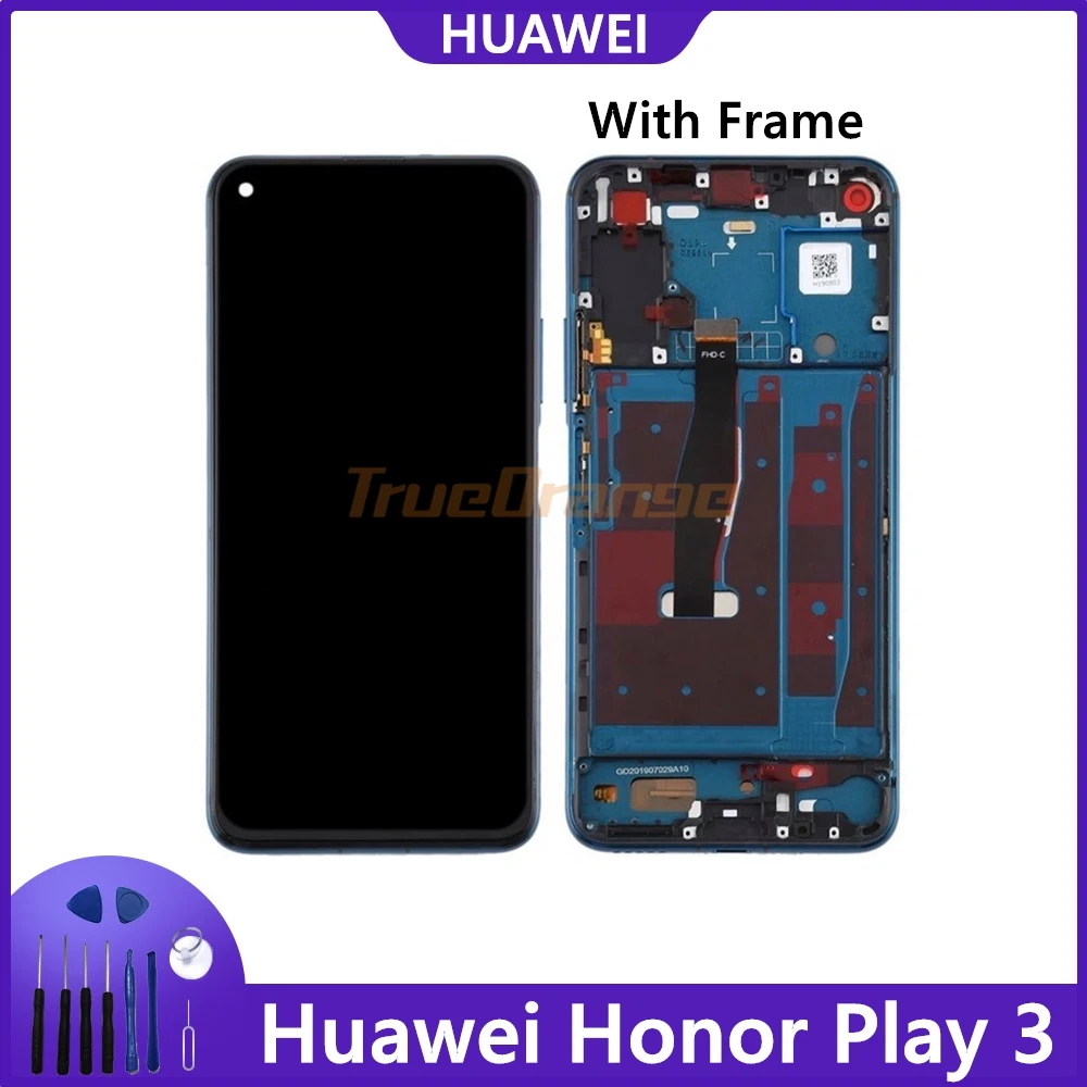6 3 &quotкачество AAA для Huawei Honor Play ЖК-экран Сенсорная панель дигитайзер с рамкой honor