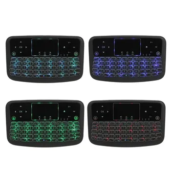 

Mini Wireless Keyboard 2.4GHz 4 Colors Backlit Air Mouse Touchpad Keyboard