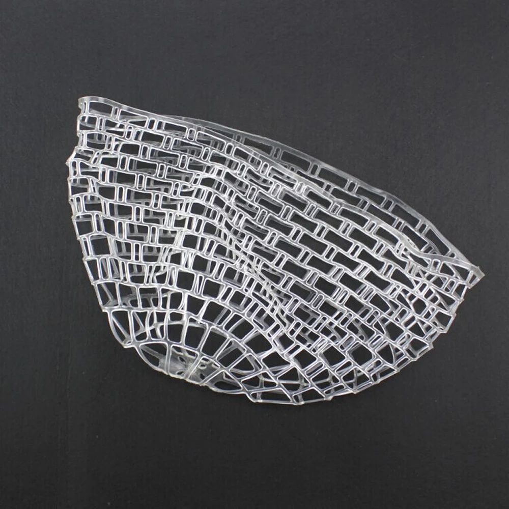 Large High Quality Fishing Net 100cm120cm Fly Fishing Landing Trout Net  Rubber Replacement Bag Pesca Equipment Ghost