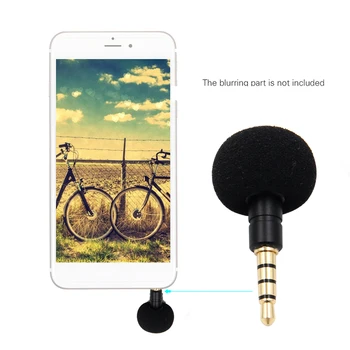 

Cellphone Smartphone Portable Mini Omni-Directional Mic Microphone for Recorder for iPhone 5 6 Samsung Huawei