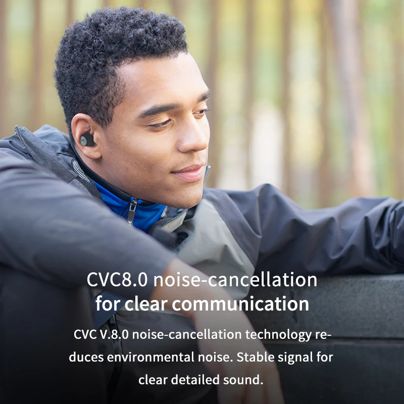Fone de Ouvido sem Fio Assistente de Voz com Controle de Toque e Assistente de Voz com até 28h de Reprodução Edifier Bluetooth 5.2 com até 28h de Reprodução x3 X3s Tws - Image 3