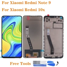 Bloc écran tactile LCD, 6.53 pouces, pour Xiaomi Redmi Note 9 10x4G, Original=