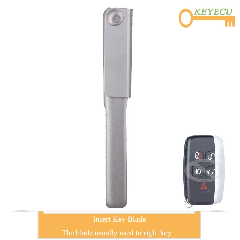 KEYECU умный БЕСКЛЮЧЕВОЙ Автомобильный ключ экстренное лезвие для Land Rover Range Evoque Sport