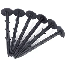 100PCS Garden Nail Pegs Fix Tool for Anti-Bird Net Film Ground Cloth Nail Plastic Film Fixed Peg Gardening Fixing Tool