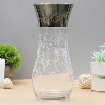 

Vase "Flora: inspiration", waist, engraved and sprayed