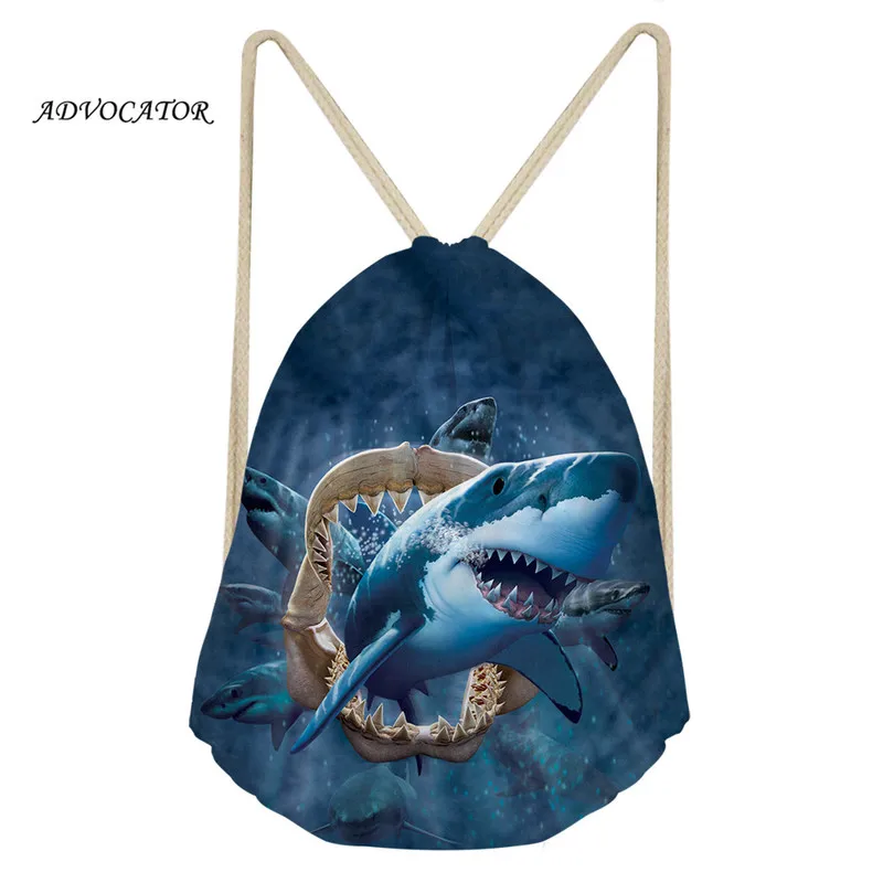 

Women and Men American Animal Style 3D Pattern Drawstring Bag Students Kids Daily Storage Custom Logo Sports Backpack
