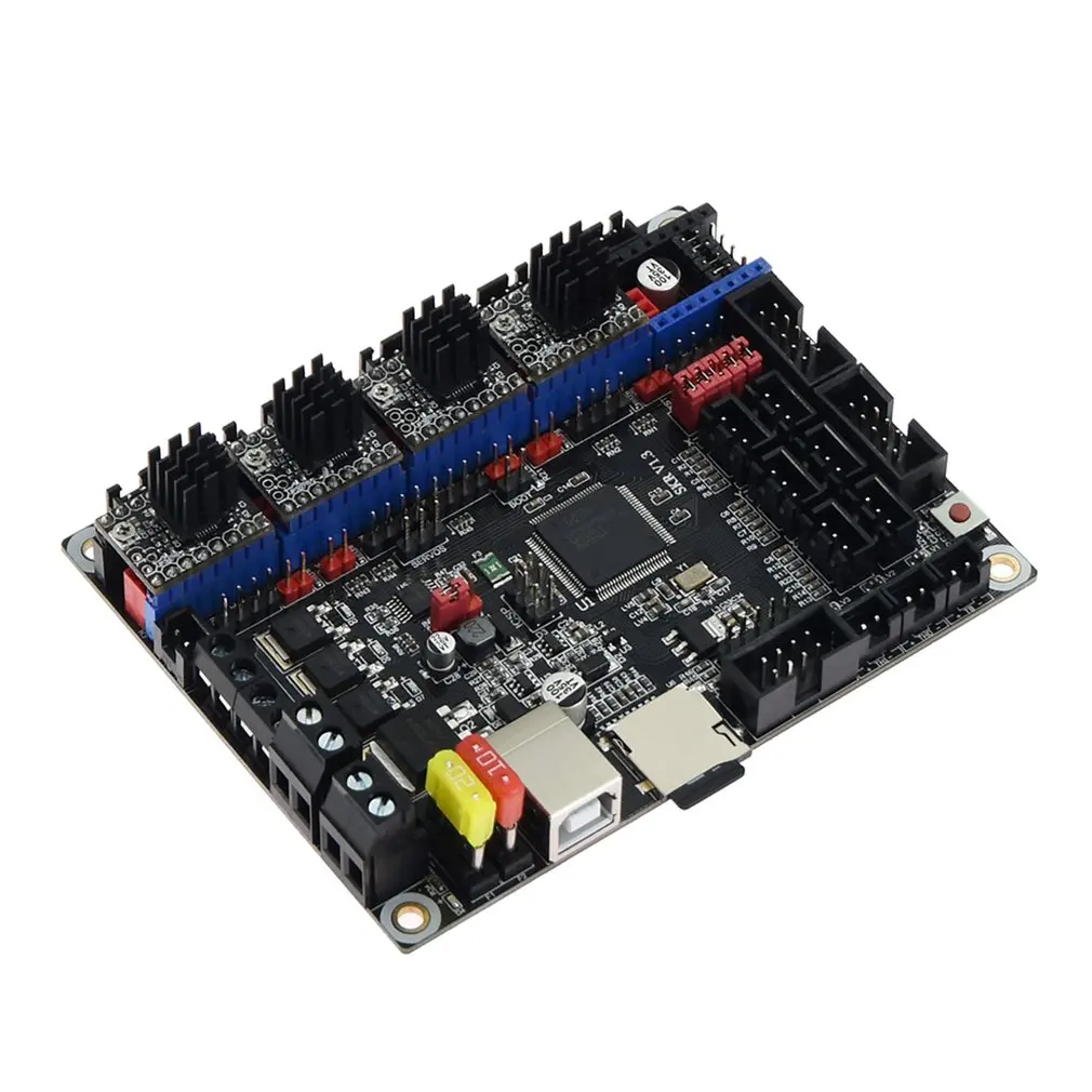 Skr V1.3 плата управления 32 бит Arm Cpu материнская гладкая для 3d принтер аксессуары