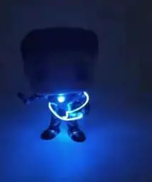Funko поп Marvel Мстители Железный человек светодиодный светильник издание Виниловая фигурка куклы игрушки