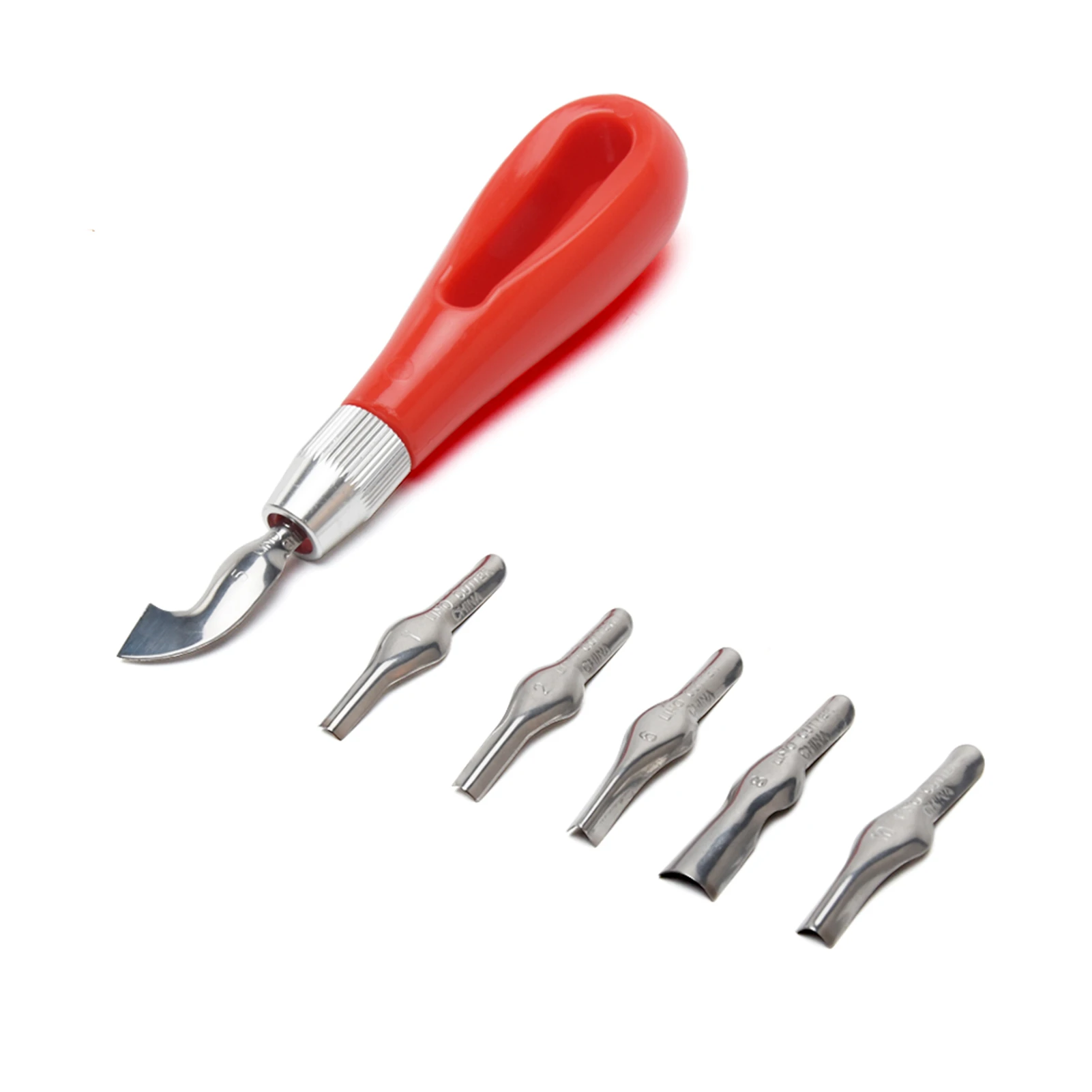 Cortador de linóleo práctico profesional, herramienta de tallado de ABS, escuela, bricolaje, grabado, principiante, suministros de arte Manual|Tallado| - AliExpress