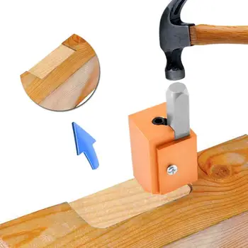 

Angle Corner Chisel Wood Chisel Automatic Alignment Cutting Smoothly for Square Hinge Recesses Wood Carving Tools 80x30x30mm