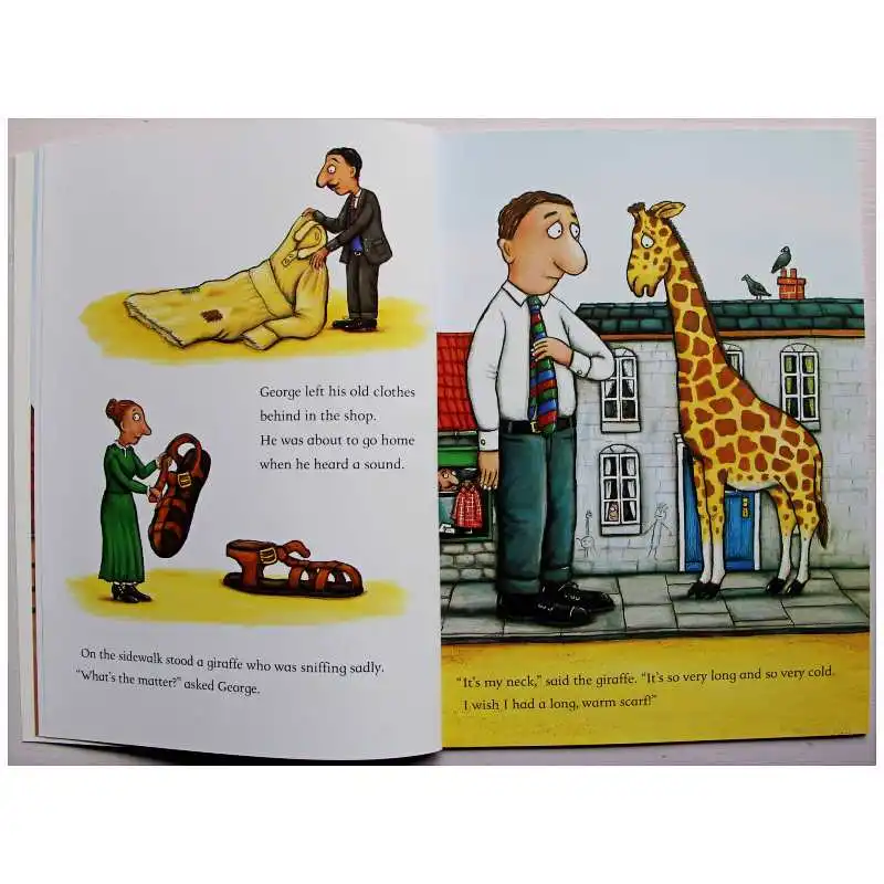 The Spiffiest Giant in Town от Julia Donaldson обучающая английская книга с картинками карта для