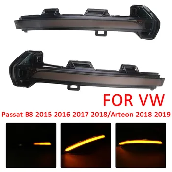 

1 Pair LED Side Wing Rearview Mirror Blinker Indicator Dynamic Turn Signal Light For VW for Passat B8 2015-2018 Arteon 2018 2019