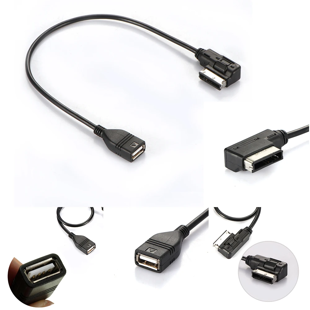 Кабель Музыкальный Многофункциональный MDI MMI AMI к USB адаптеру кабель Aux Интерфейс