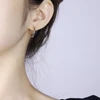3 Pair/Set Fashion Punk Women Girl Simple Round Circle Small Ear Stud Earrings Punk Hip-hop Ear Ring Jewelry Hoop Earrings 3
