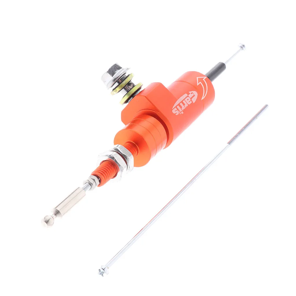Aluminum, Hydraulic Clutch, Brake Pump, M10x1.25mm, for Motorcycle Dirt Bikes - Цвет: Оранжевый