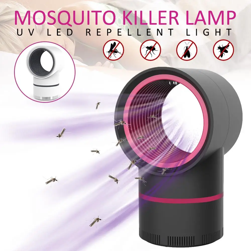 

USB Powered Electric Anti Mosquito Killer Lamp UV Night Light Photocatalyst Bug Insect Trap Light Pest Control Repellent 5W